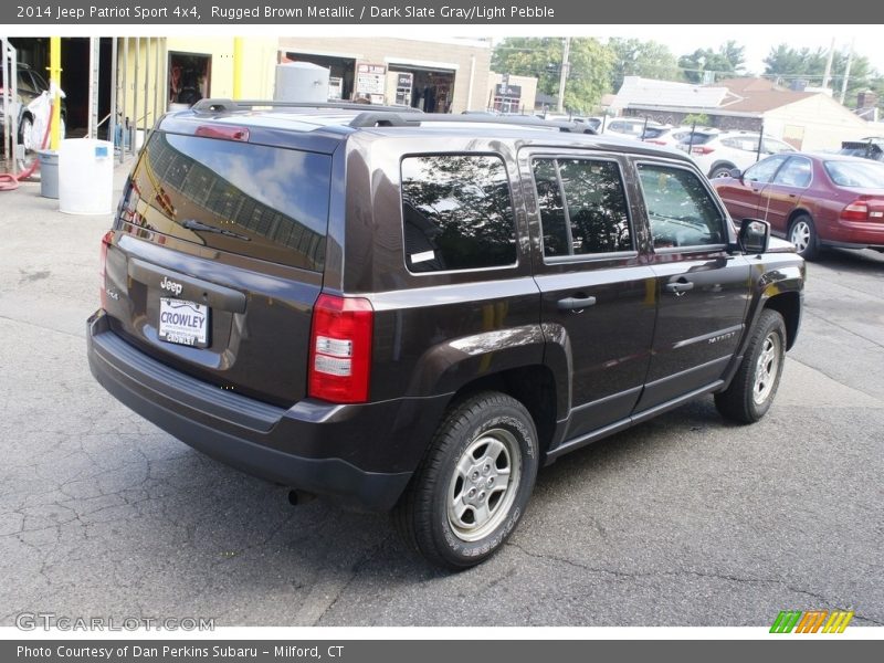 Rugged Brown Metallic / Dark Slate Gray/Light Pebble 2014 Jeep Patriot Sport 4x4