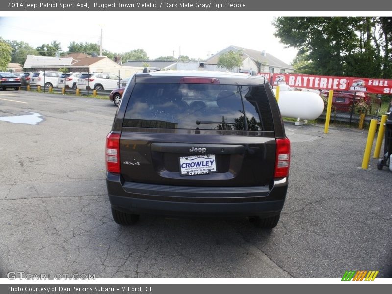Rugged Brown Metallic / Dark Slate Gray/Light Pebble 2014 Jeep Patriot Sport 4x4