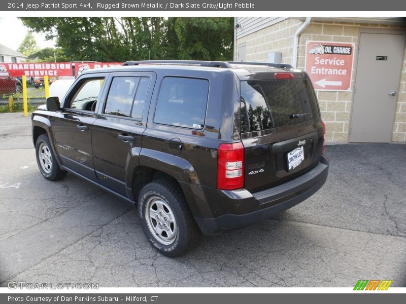 Rugged Brown Metallic / Dark Slate Gray/Light Pebble 2014 Jeep Patriot Sport 4x4