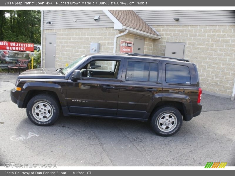 Rugged Brown Metallic / Dark Slate Gray/Light Pebble 2014 Jeep Patriot Sport 4x4
