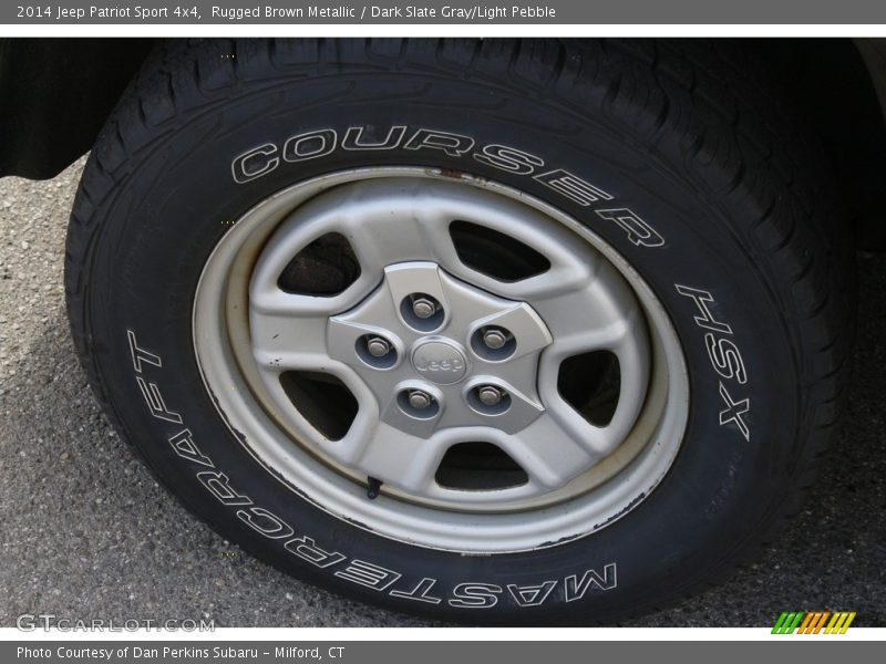 Rugged Brown Metallic / Dark Slate Gray/Light Pebble 2014 Jeep Patriot Sport 4x4