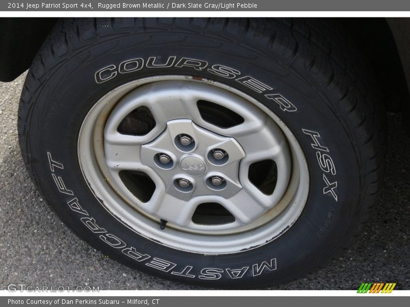 Rugged Brown Metallic / Dark Slate Gray/Light Pebble 2014 Jeep Patriot Sport 4x4