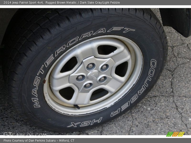 Rugged Brown Metallic / Dark Slate Gray/Light Pebble 2014 Jeep Patriot Sport 4x4