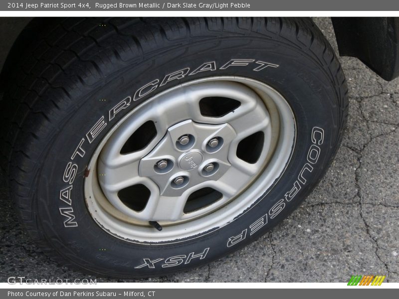 Rugged Brown Metallic / Dark Slate Gray/Light Pebble 2014 Jeep Patriot Sport 4x4