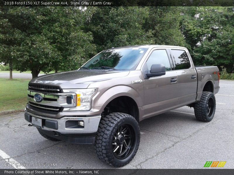 Stone Gray / Earth Gray 2018 Ford F150 XLT SuperCrew 4x4