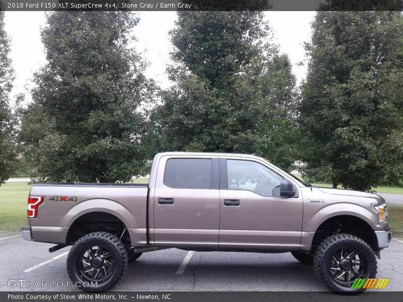 Stone Gray / Earth Gray 2018 Ford F150 XLT SuperCrew 4x4