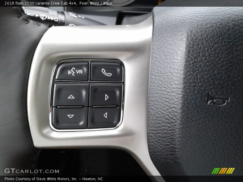 Controls of 2018 3500 Laramie Crew Cab 4x4