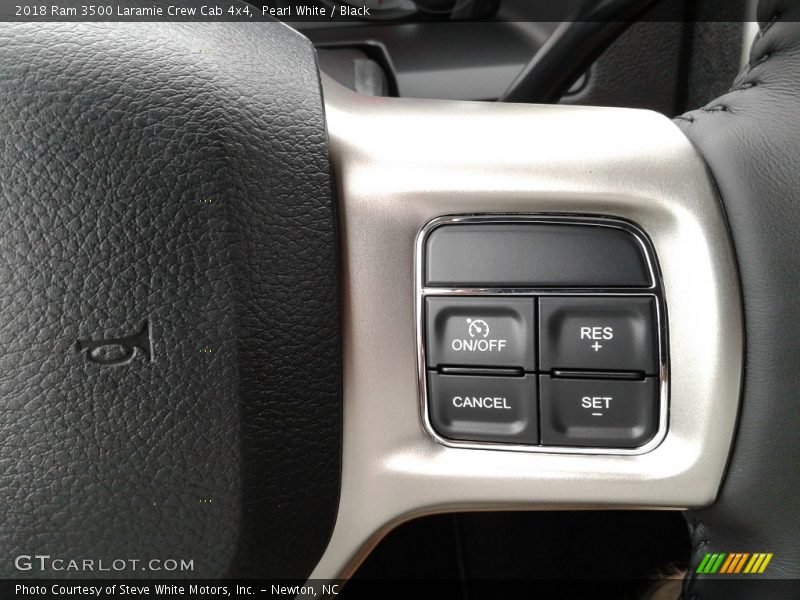 Controls of 2018 3500 Laramie Crew Cab 4x4