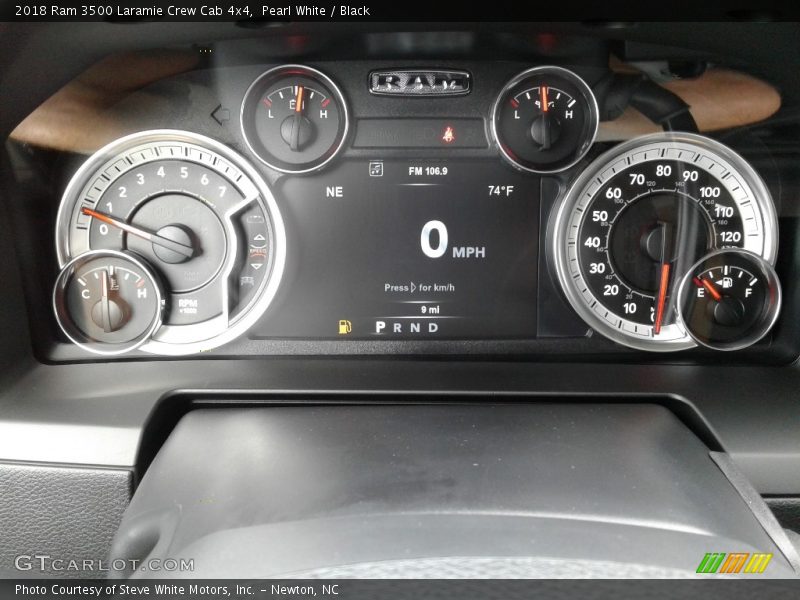  2018 3500 Laramie Crew Cab 4x4 Laramie Crew Cab 4x4 Gauges