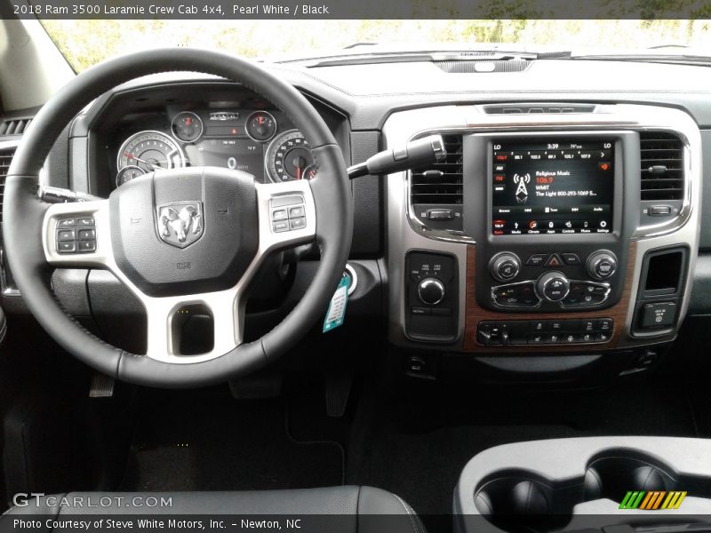 Dashboard of 2018 3500 Laramie Crew Cab 4x4