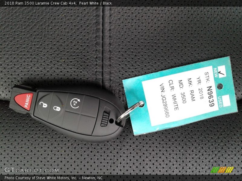 Keys of 2018 3500 Laramie Crew Cab 4x4