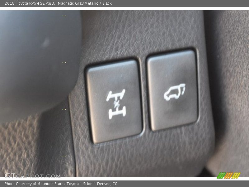 Magnetic Gray Metallic / Black 2018 Toyota RAV4 SE AWD