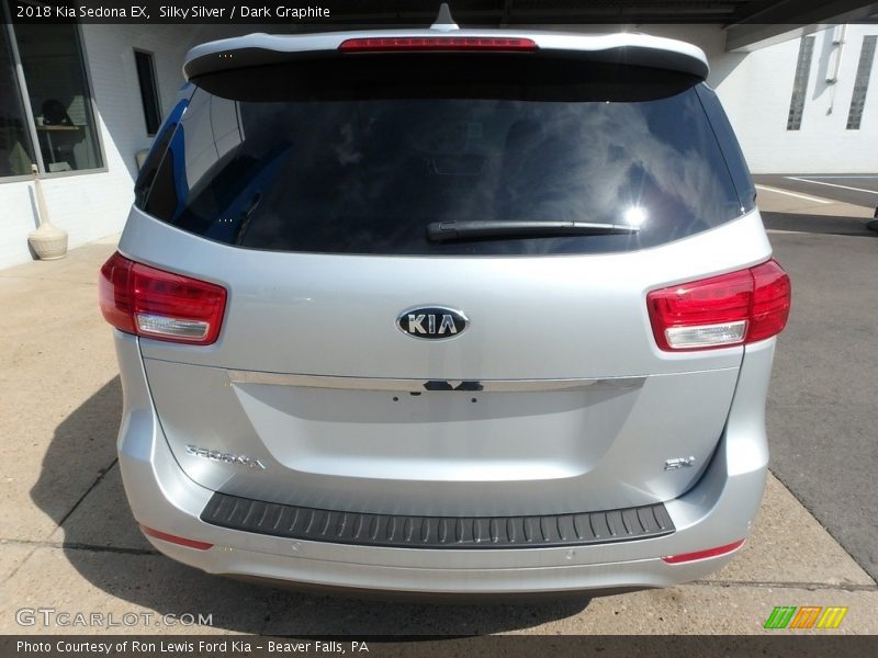 Silky Silver / Dark Graphite 2018 Kia Sedona EX