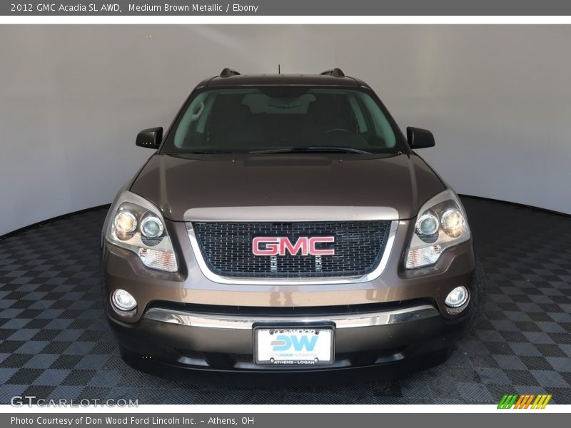 Medium Brown Metallic / Ebony 2012 GMC Acadia SL AWD