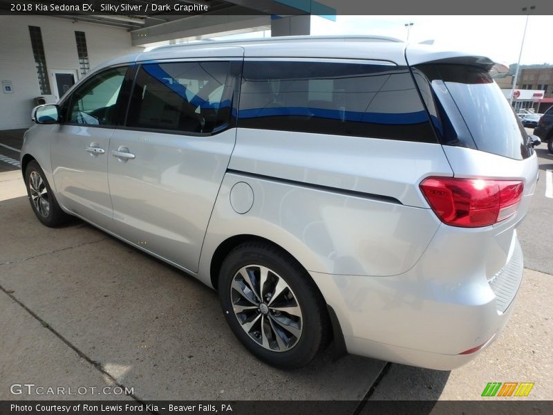 Silky Silver / Dark Graphite 2018 Kia Sedona EX
