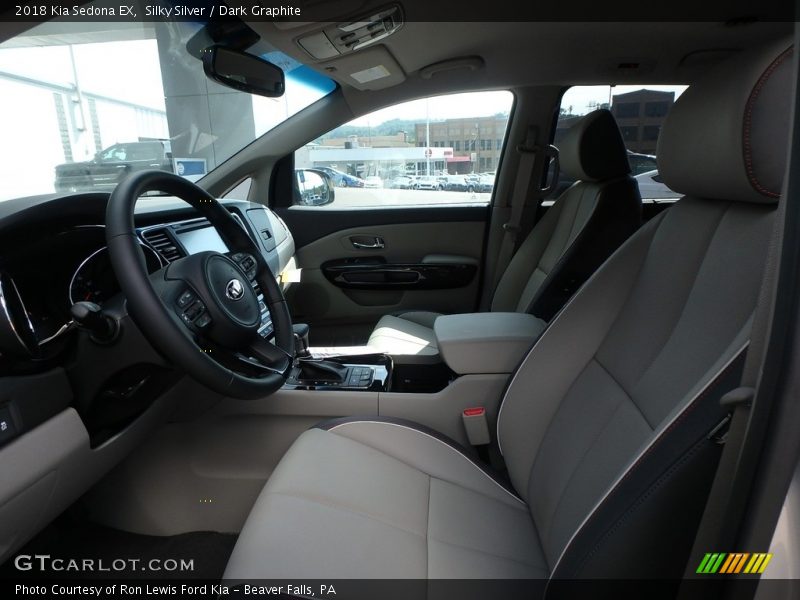 Silky Silver / Dark Graphite 2018 Kia Sedona EX
