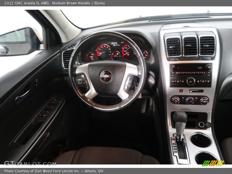 Medium Brown Metallic / Ebony 2012 GMC Acadia SL AWD