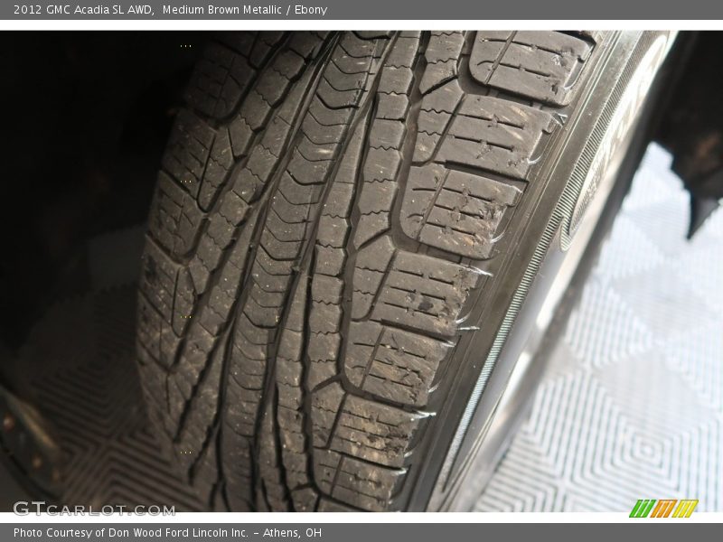 Medium Brown Metallic / Ebony 2012 GMC Acadia SL AWD