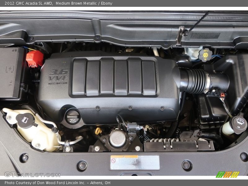 Medium Brown Metallic / Ebony 2012 GMC Acadia SL AWD