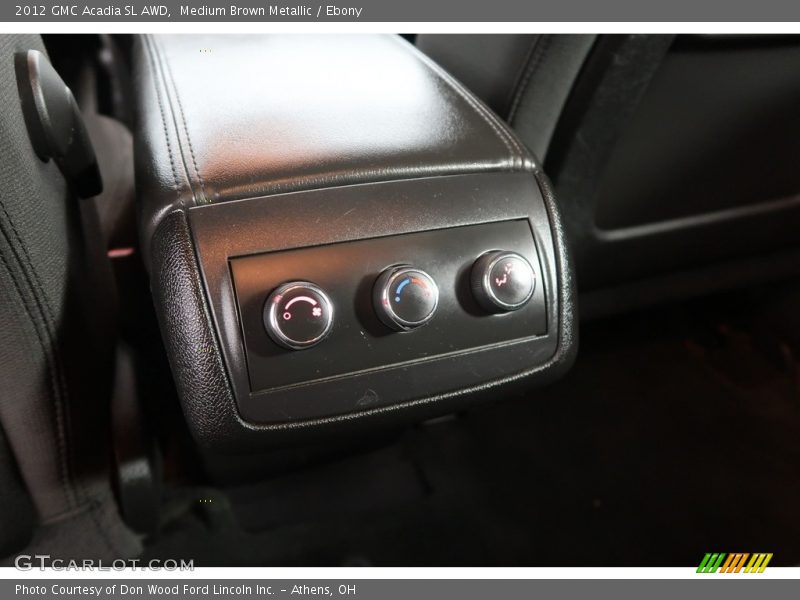 Medium Brown Metallic / Ebony 2012 GMC Acadia SL AWD