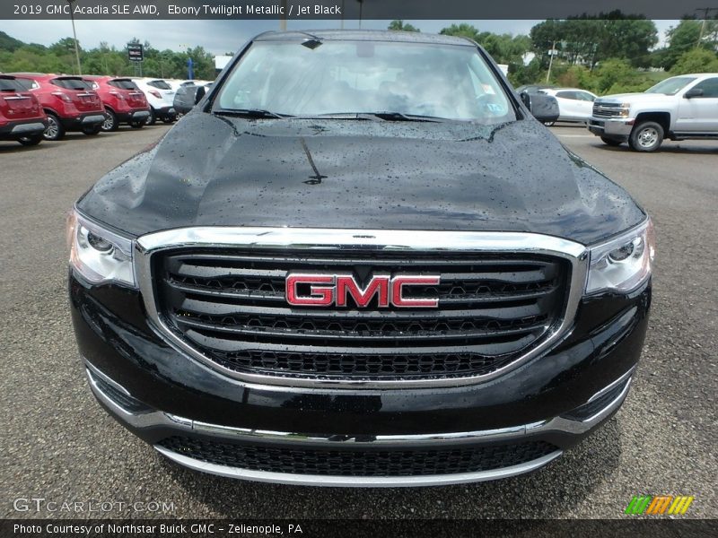 Ebony Twilight Metallic / Jet Black 2019 GMC Acadia SLE AWD