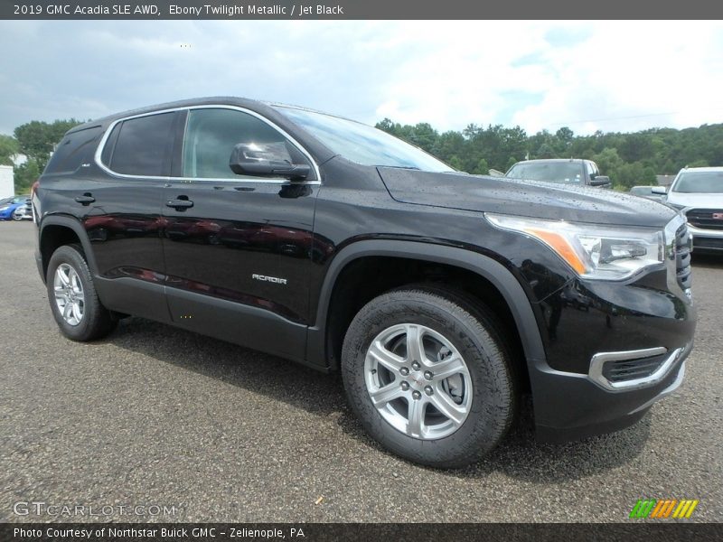 Ebony Twilight Metallic / Jet Black 2019 GMC Acadia SLE AWD