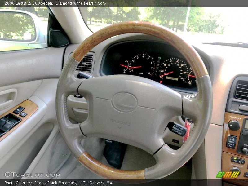 Diamond White Pearl / Ivory 2000 Lexus ES 300 Sedan