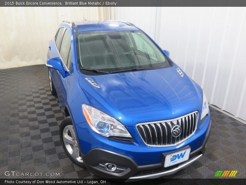 Brilliant Blue Metallic / Ebony 2015 Buick Encore Convenience