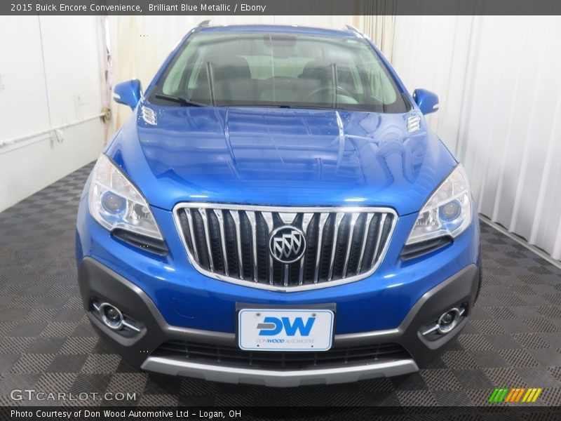 Brilliant Blue Metallic / Ebony 2015 Buick Encore Convenience