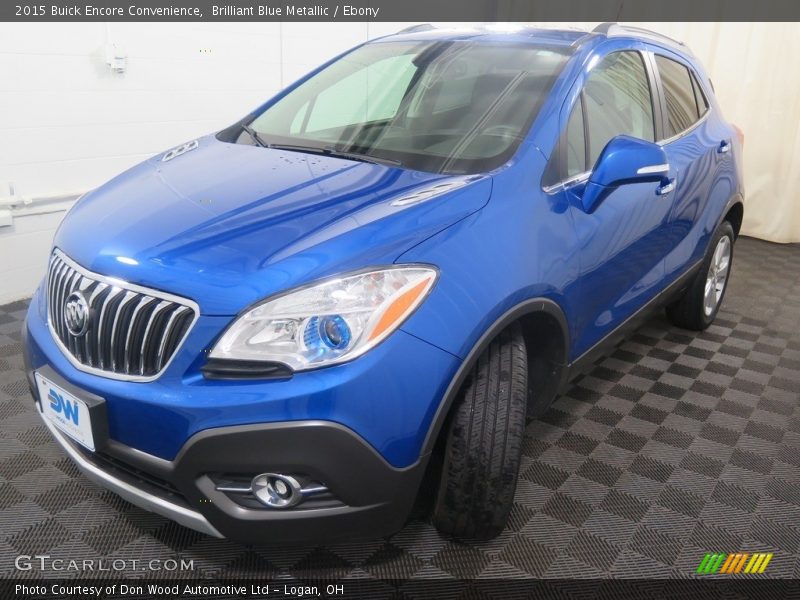 Brilliant Blue Metallic / Ebony 2015 Buick Encore Convenience
