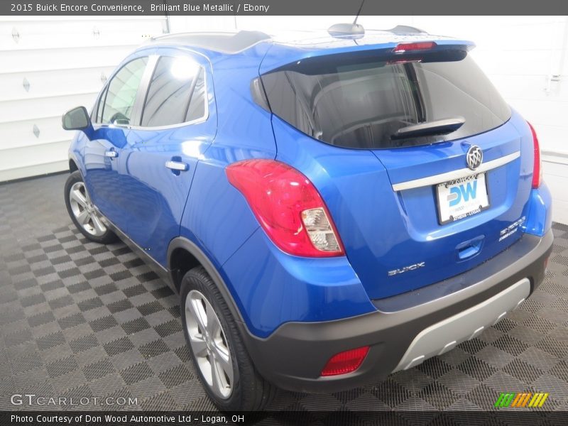Brilliant Blue Metallic / Ebony 2015 Buick Encore Convenience