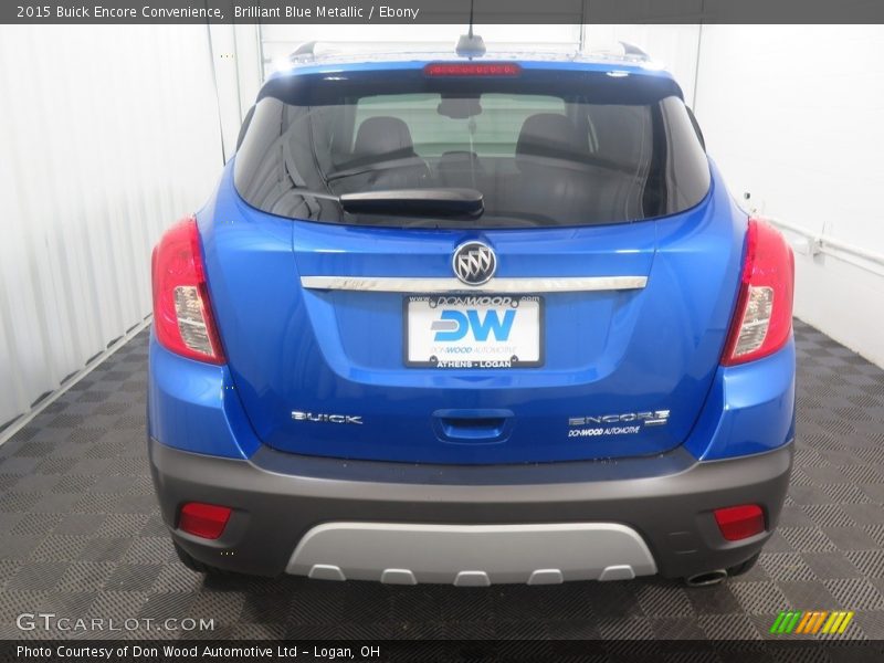 Brilliant Blue Metallic / Ebony 2015 Buick Encore Convenience