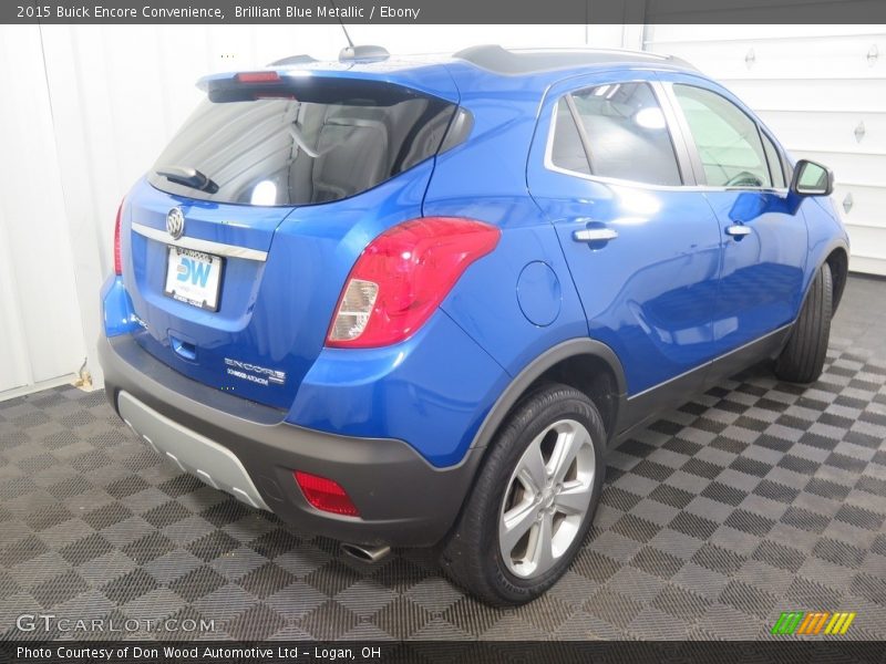 Brilliant Blue Metallic / Ebony 2015 Buick Encore Convenience