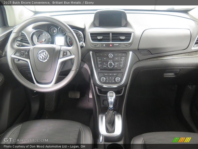 Brilliant Blue Metallic / Ebony 2015 Buick Encore Convenience