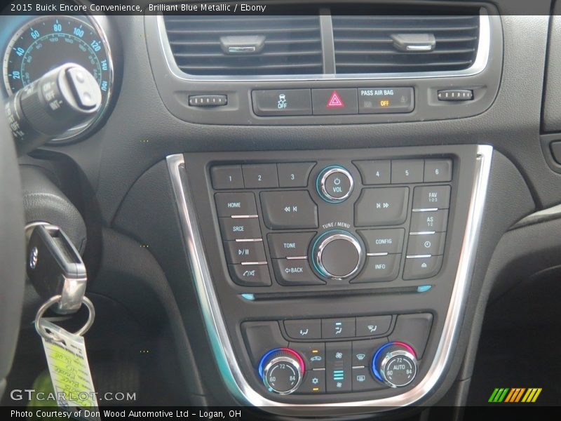 Brilliant Blue Metallic / Ebony 2015 Buick Encore Convenience