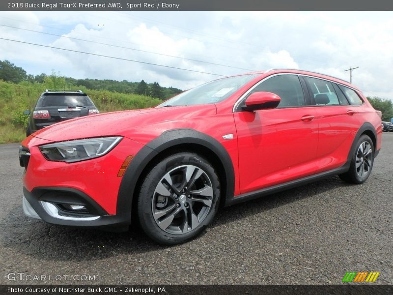 Sport Red / Ebony 2018 Buick Regal TourX Preferred AWD