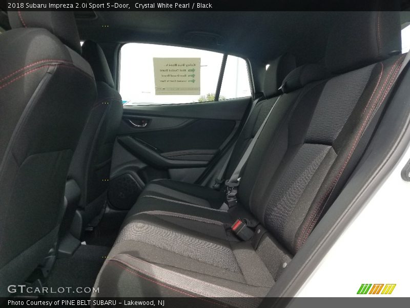 Crystal White Pearl / Black 2018 Subaru Impreza 2.0i Sport 5-Door