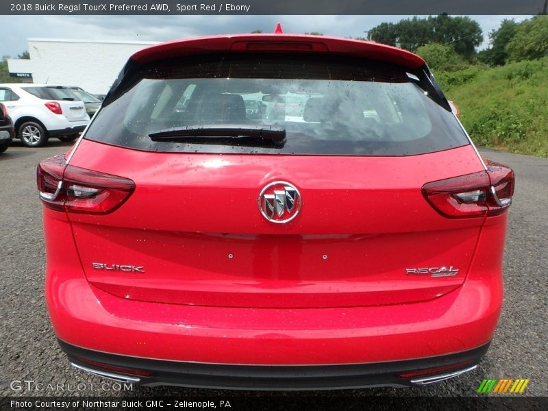 Sport Red / Ebony 2018 Buick Regal TourX Preferred AWD
