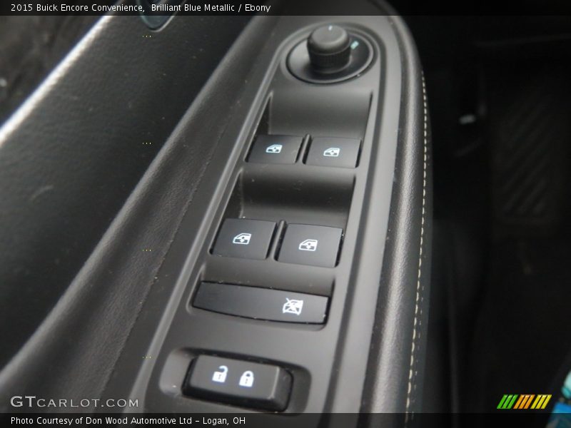 Brilliant Blue Metallic / Ebony 2015 Buick Encore Convenience