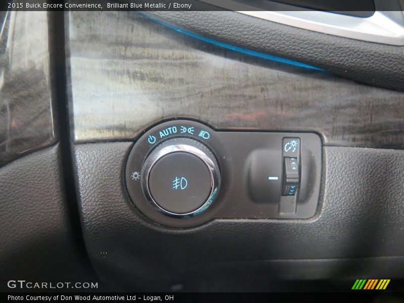 Brilliant Blue Metallic / Ebony 2015 Buick Encore Convenience