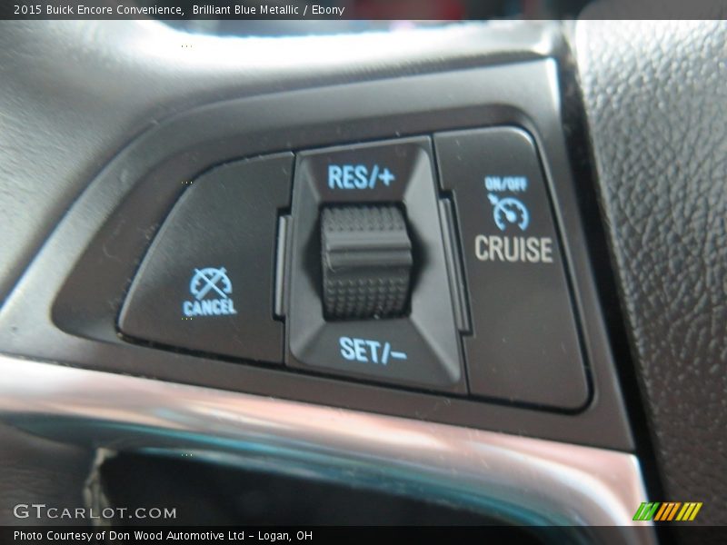 Brilliant Blue Metallic / Ebony 2015 Buick Encore Convenience