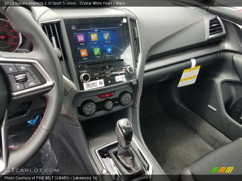 Crystal White Pearl / Black 2018 Subaru Impreza 2.0i Sport 5-Door