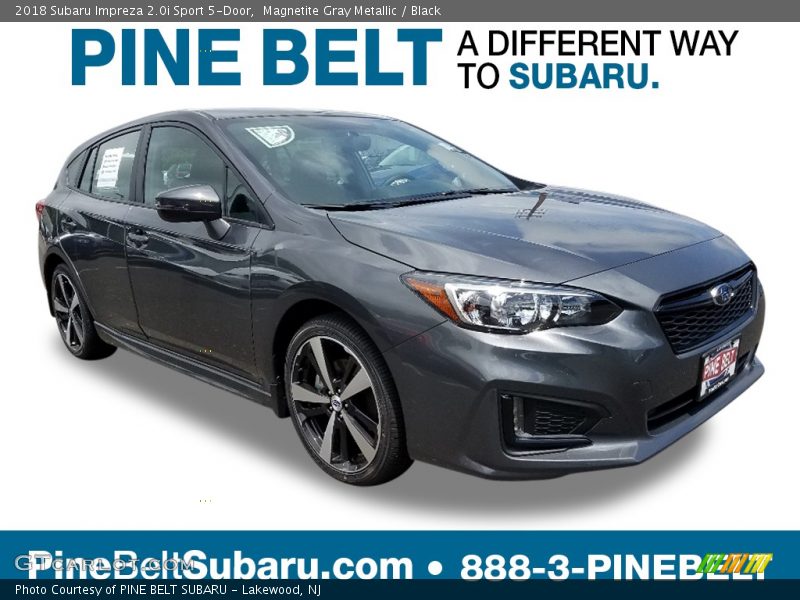 Magnetite Gray Metallic / Black 2018 Subaru Impreza 2.0i Sport 5-Door
