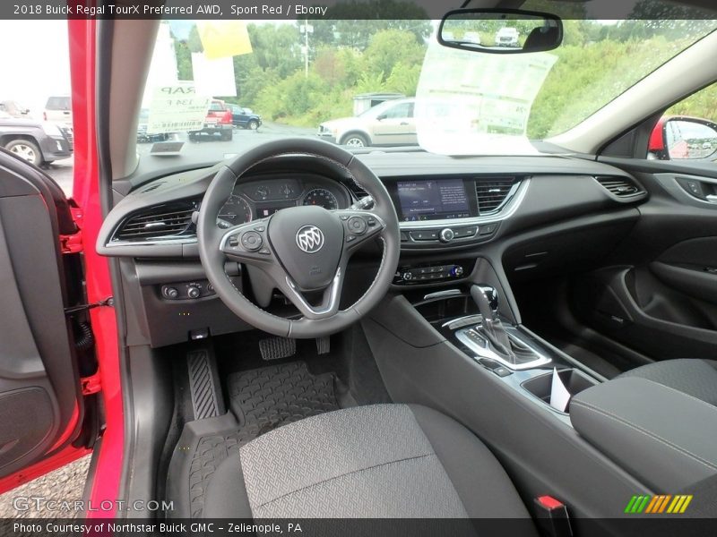 Sport Red / Ebony 2018 Buick Regal TourX Preferred AWD
