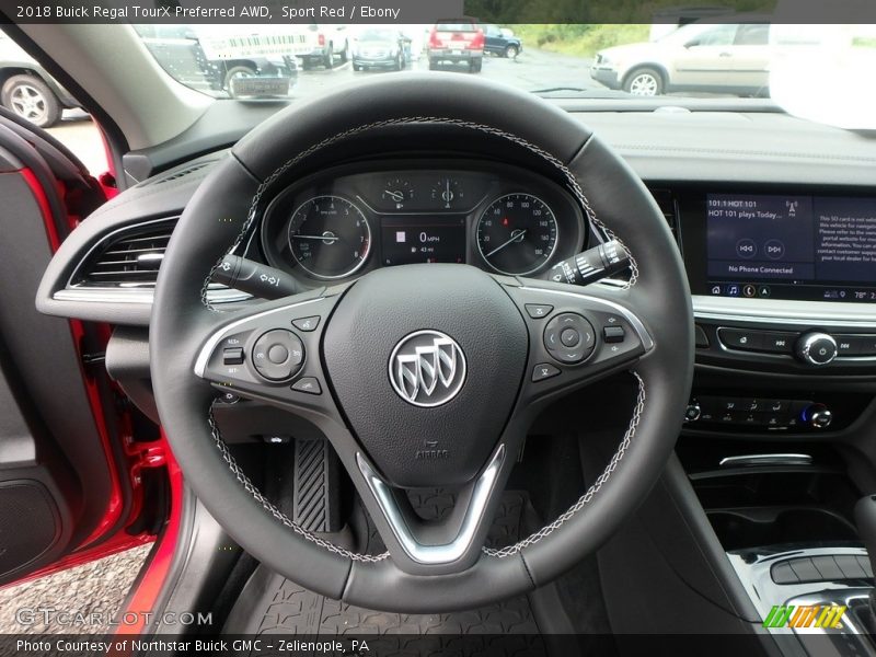 Sport Red / Ebony 2018 Buick Regal TourX Preferred AWD