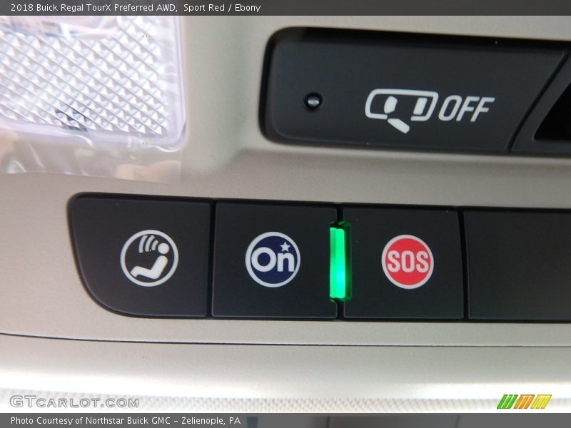 Sport Red / Ebony 2018 Buick Regal TourX Preferred AWD