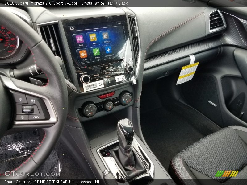 Crystal White Pearl / Black 2018 Subaru Impreza 2.0i Sport 5-Door