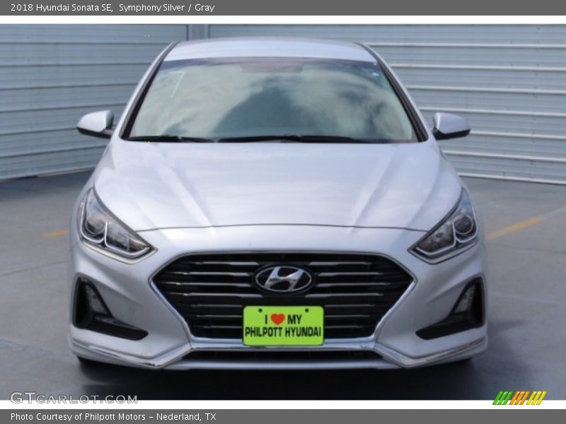 Symphony Silver / Gray 2018 Hyundai Sonata SE