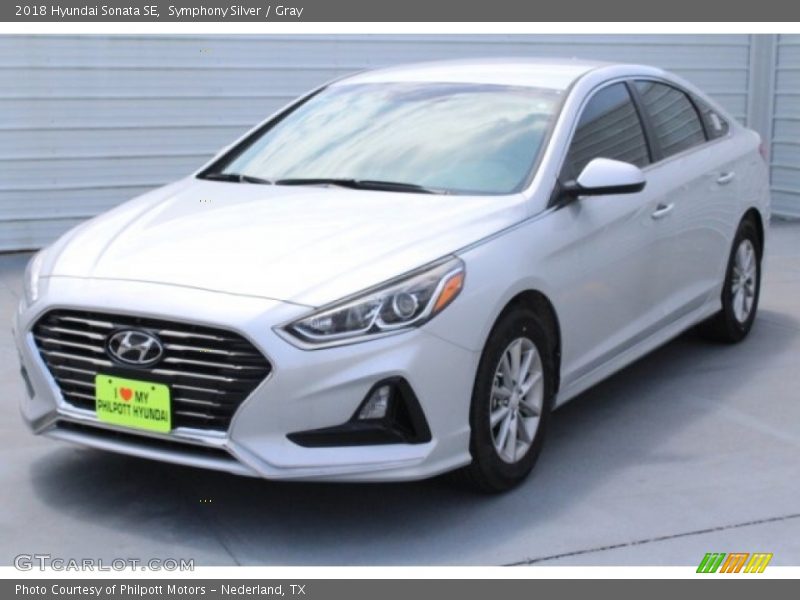 Symphony Silver / Gray 2018 Hyundai Sonata SE