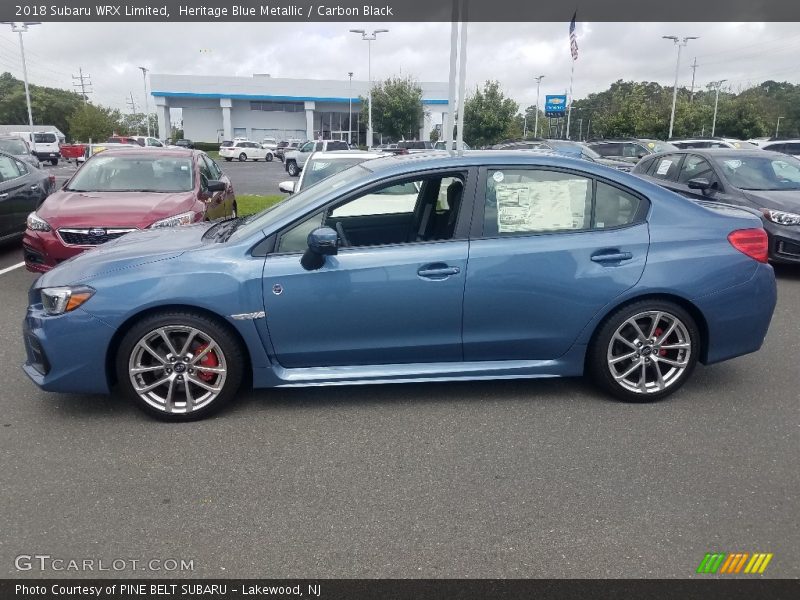  2018 WRX Limited Heritage Blue Metallic